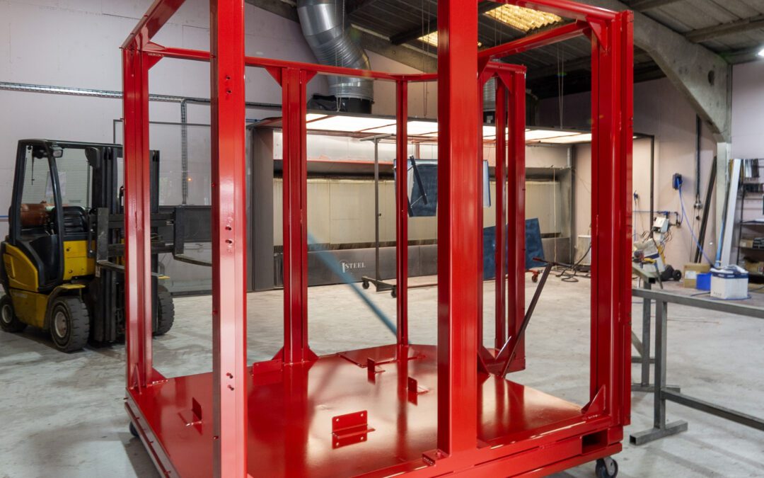 Heavy-Duty Frame and Cladding Sheets Powder Coating