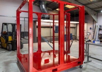 Heavy-Duty Frame and Cladding Sheets Powder Coating