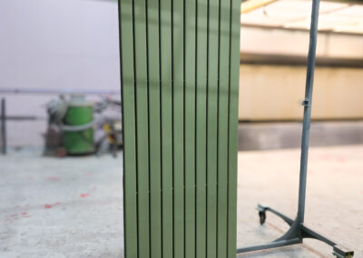 Flat Panel Radiators Recoating